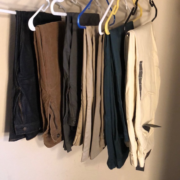 J.Crew Factory Chinos/Denim - 7 pairs! - Picture 1 of 8